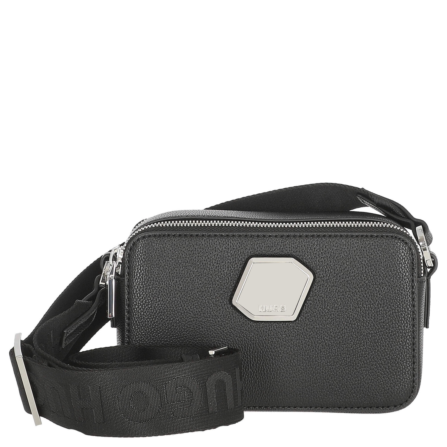 

Сумка через плечо HUGO Women's Danika Boxy Umhängetasche 18 см, черный