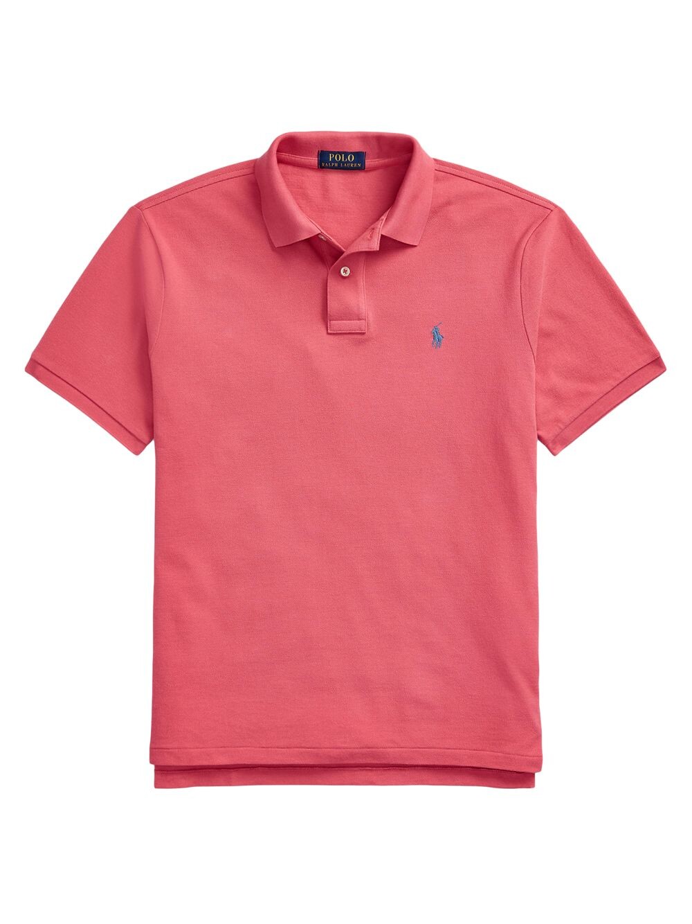 

Сетчатая рубашка поло Polo Ralph Lauren, красный