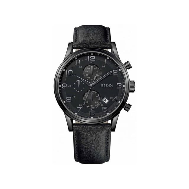 

Мужские часы Aeroliner с хронографом 1512567 Hugo Boss, черный