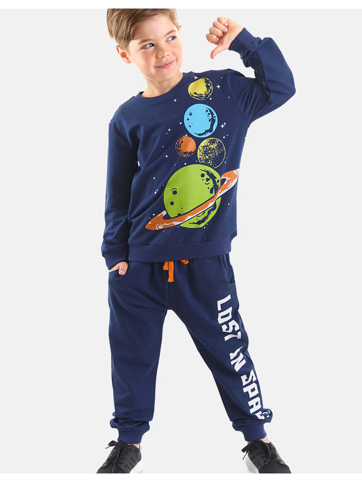 

Спортивная куртка Denokids Trainingsanzug Planets, темно-синий