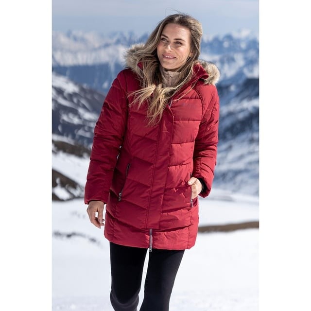

Женский длинный пуховик Isla II Mountain Warehouse, оранжевый