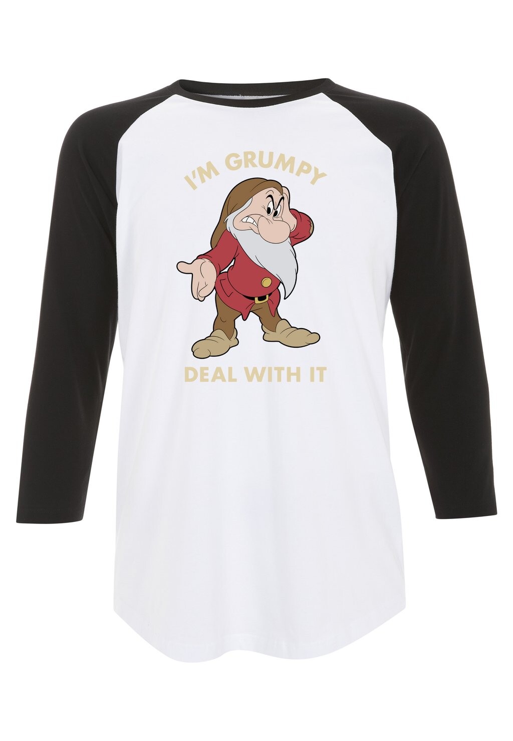 

Топ с длинными рукавами SNOW WHITE GRUMPY DEAL Disney, белый