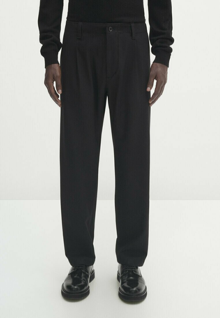 

Чиносы Massimo Dutti, черный
