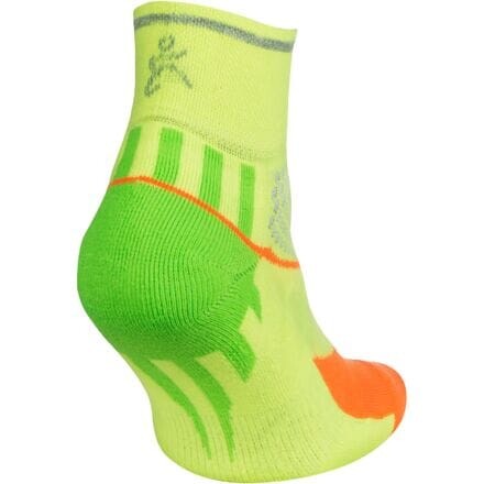 

Носки для бега End Reflect Quarter Balega, цвет Multi Neon