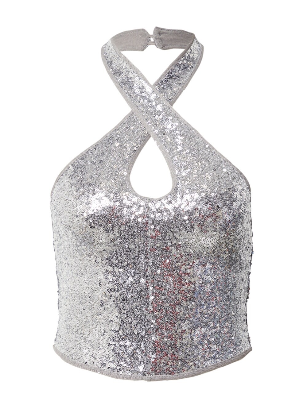 

Топ Gina Tricot Tyra, серебро