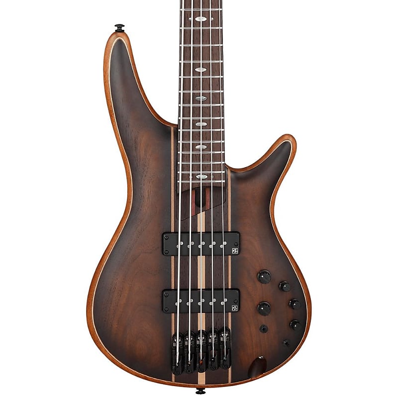 Басс гитара Ibanez SR1355B Premium 5 String Bass - Dual Mocha Burst Flat