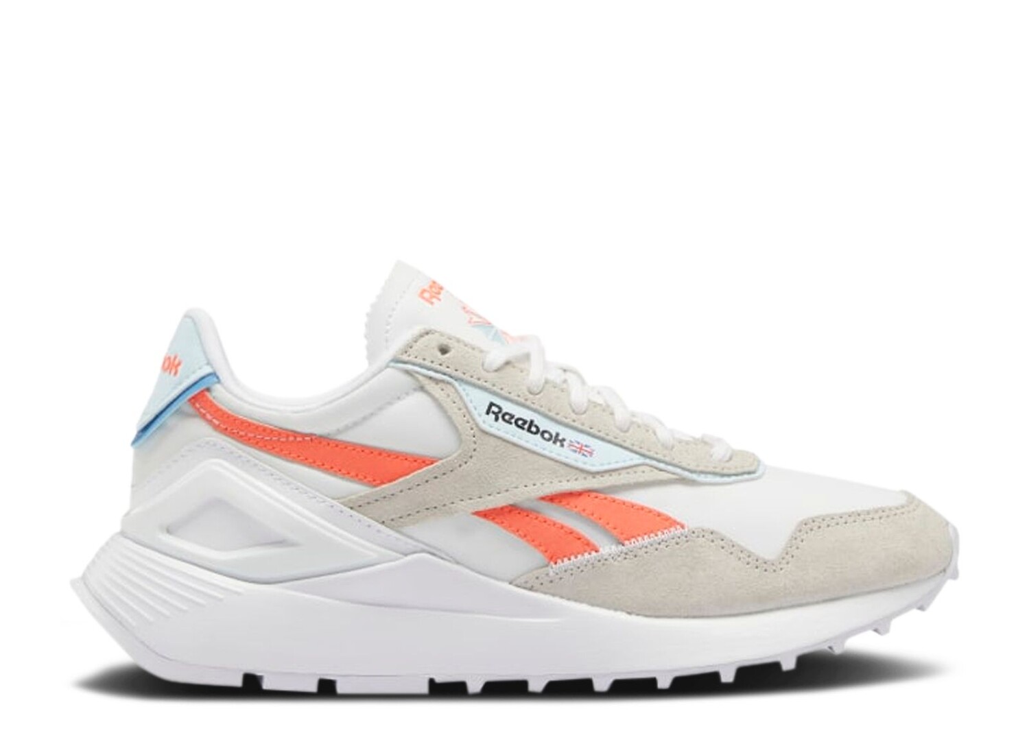 

Кроссовки Reebok Wmns Classic Legacy Az 'Footwear White Orange Flare', белый