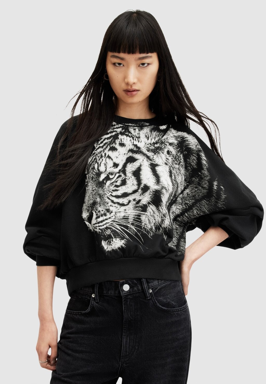 

Толстовка TIGRESS CYGNI SWEAT AllSaints, черный