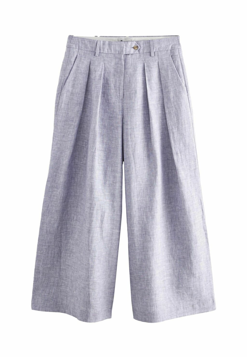 

Тканевые брюки TEXTURED WIDE LEG Next, фиолетовый