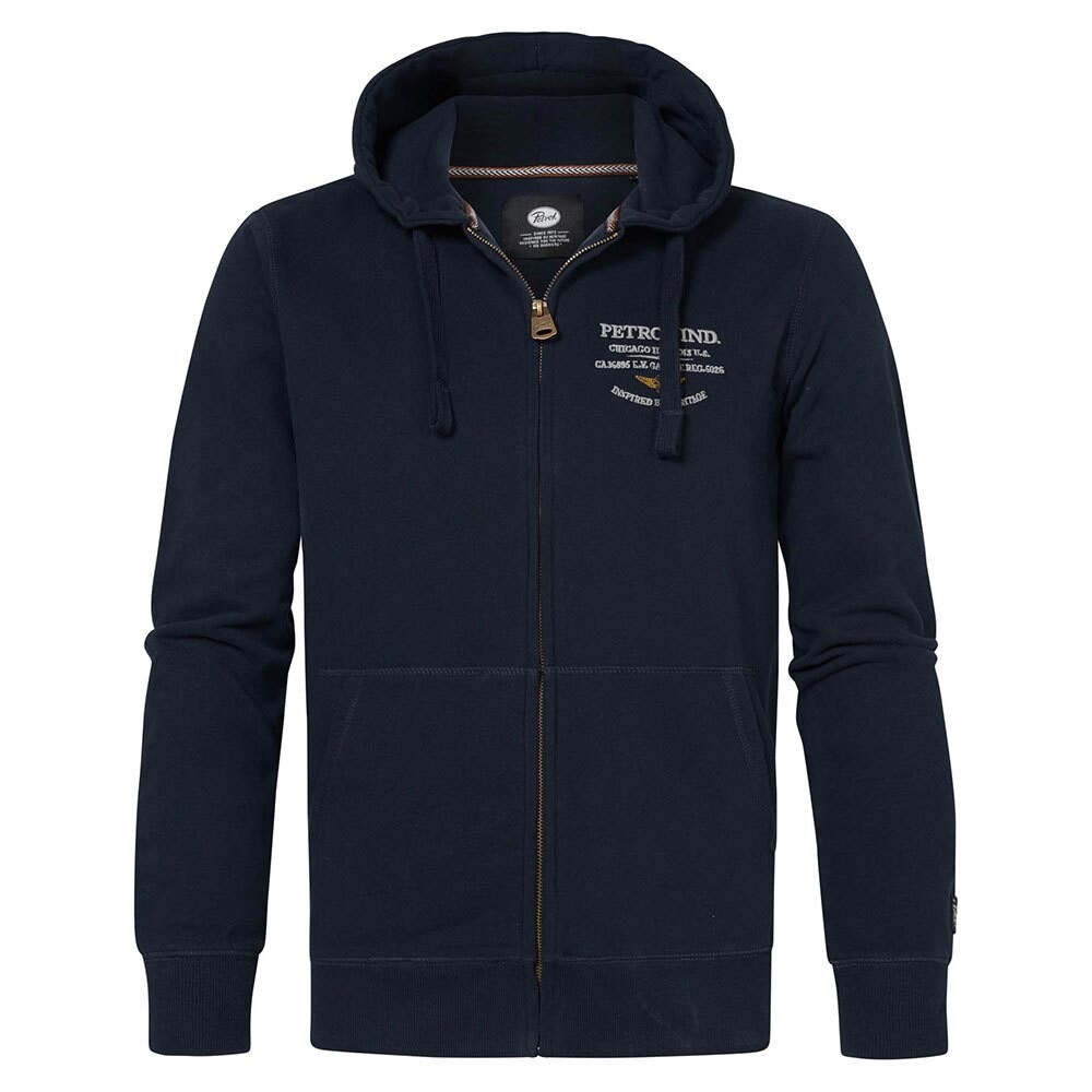 

Толстовка Petrol Industries 303 Full Zip, синий