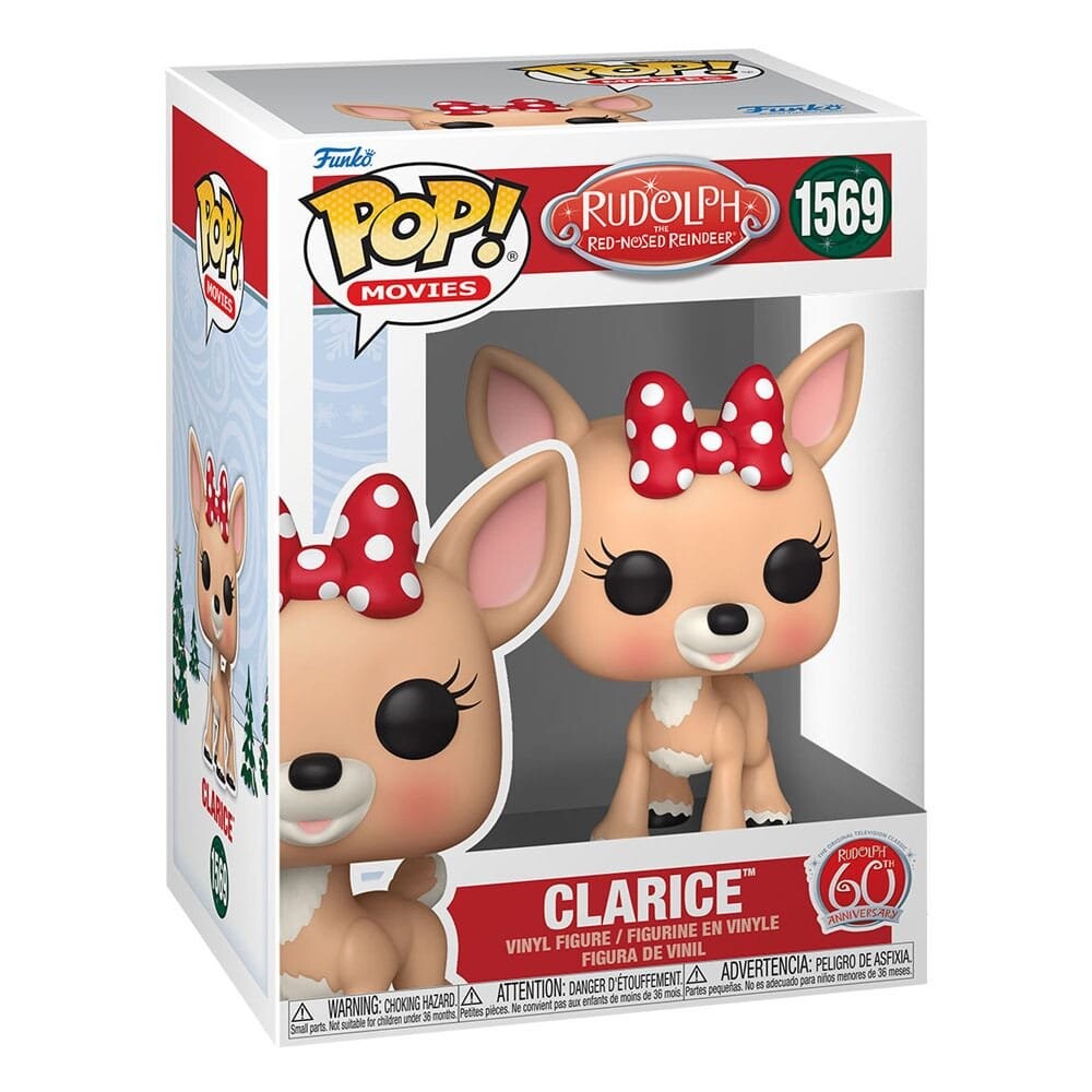 

Funko POP Рудольф Красноносый олень 1569 Клариса Funko POP!