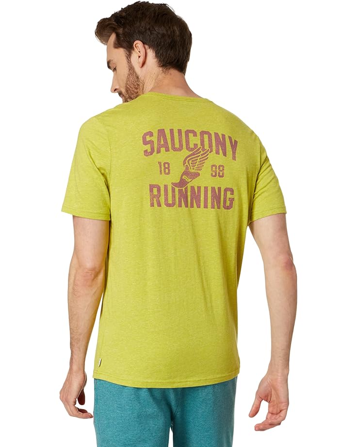 цена Футболка Saucony Rested T-Shirt, цвет Arroyo Heather Graphic