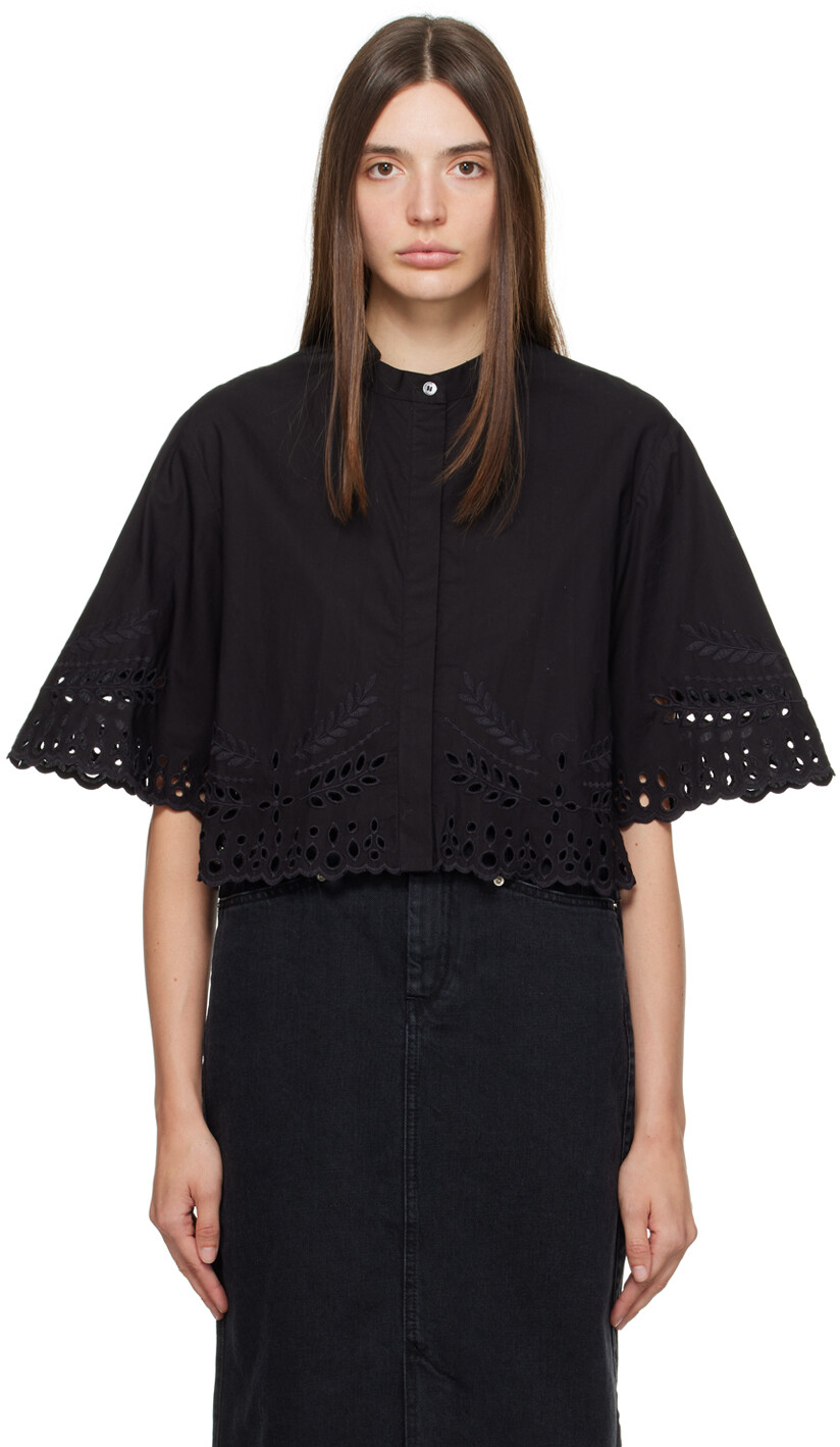 

Черная рубашка Ромми Isabel Marant Etoile
