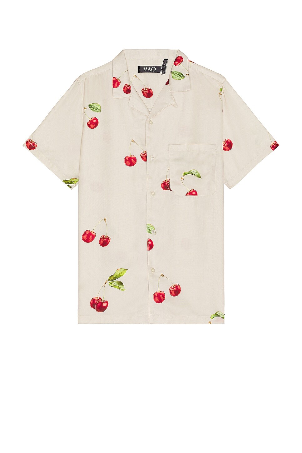 

Рубашка Wao The Camp, цвет off white & red