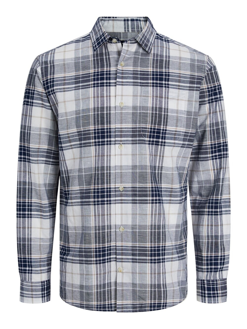 

Рубашка узкого кроя на пуговицах JACK & JONES BLUSUMMER, белый