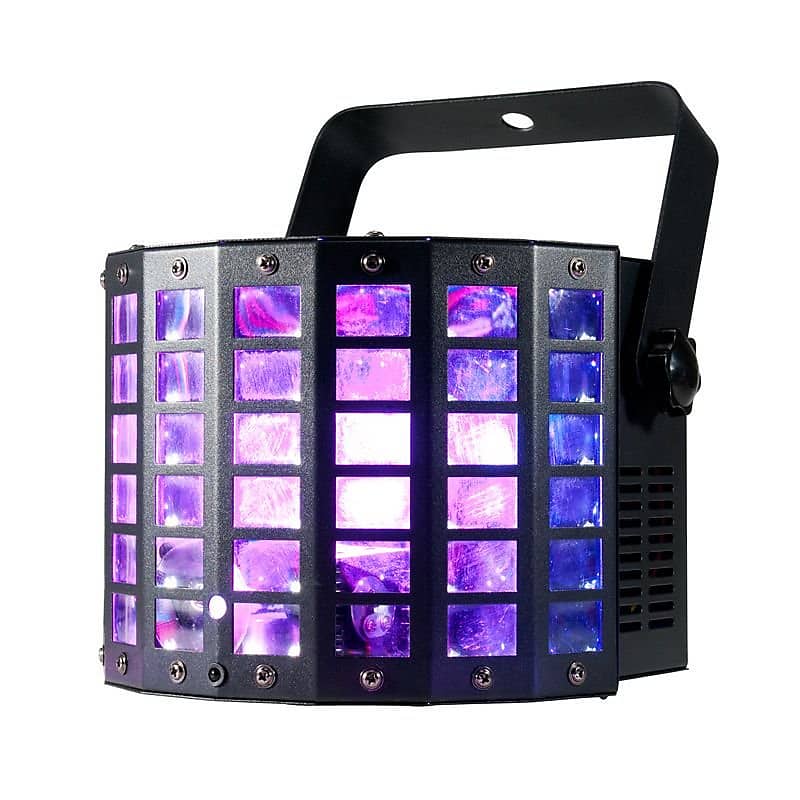 Светодиодный светильник American DJ MIN535 Mini Dekker LZR DMX LED Moonflower Effects Light/Laser американский dj mini dekker lzr moonflower