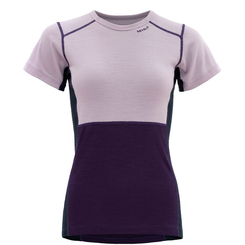 

Женская футболка Lauparen Merino 190 Devold, фиолетовый
