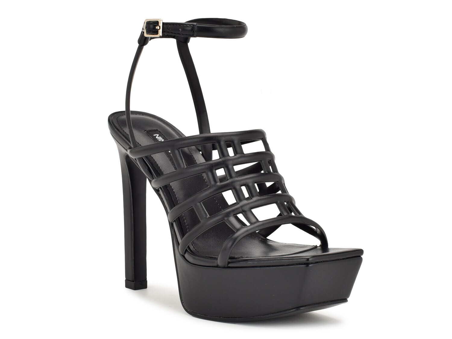 

Сандалии на платформе Nine West Kelinda, черный