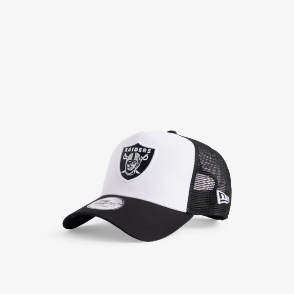 

Кепка дальнобойщика 9FORTY Raiders NFL из плетеной ткани с вышивкой New Era, черный
