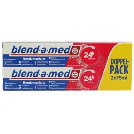 

Зубная паста Classic, 75 мл — упаковка из 12 шт. (2X Doppelpack), Blend-A-Med