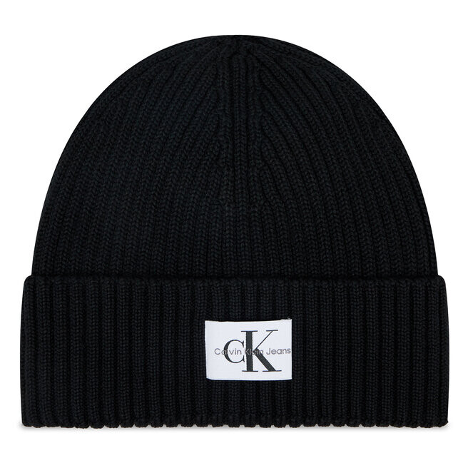 

Шапка Calvin Klein Jeans Monogram, черный