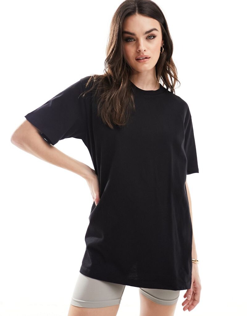 

ASOS 4505 – Icon – Черная быстросохнущая футболка оверсайз