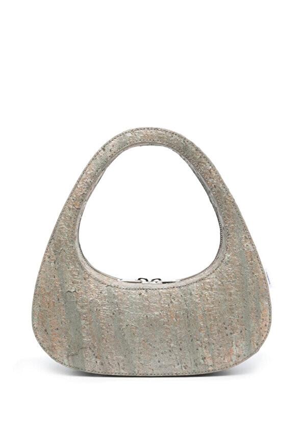 

Женская кожаная сумка swipe stone Coperni