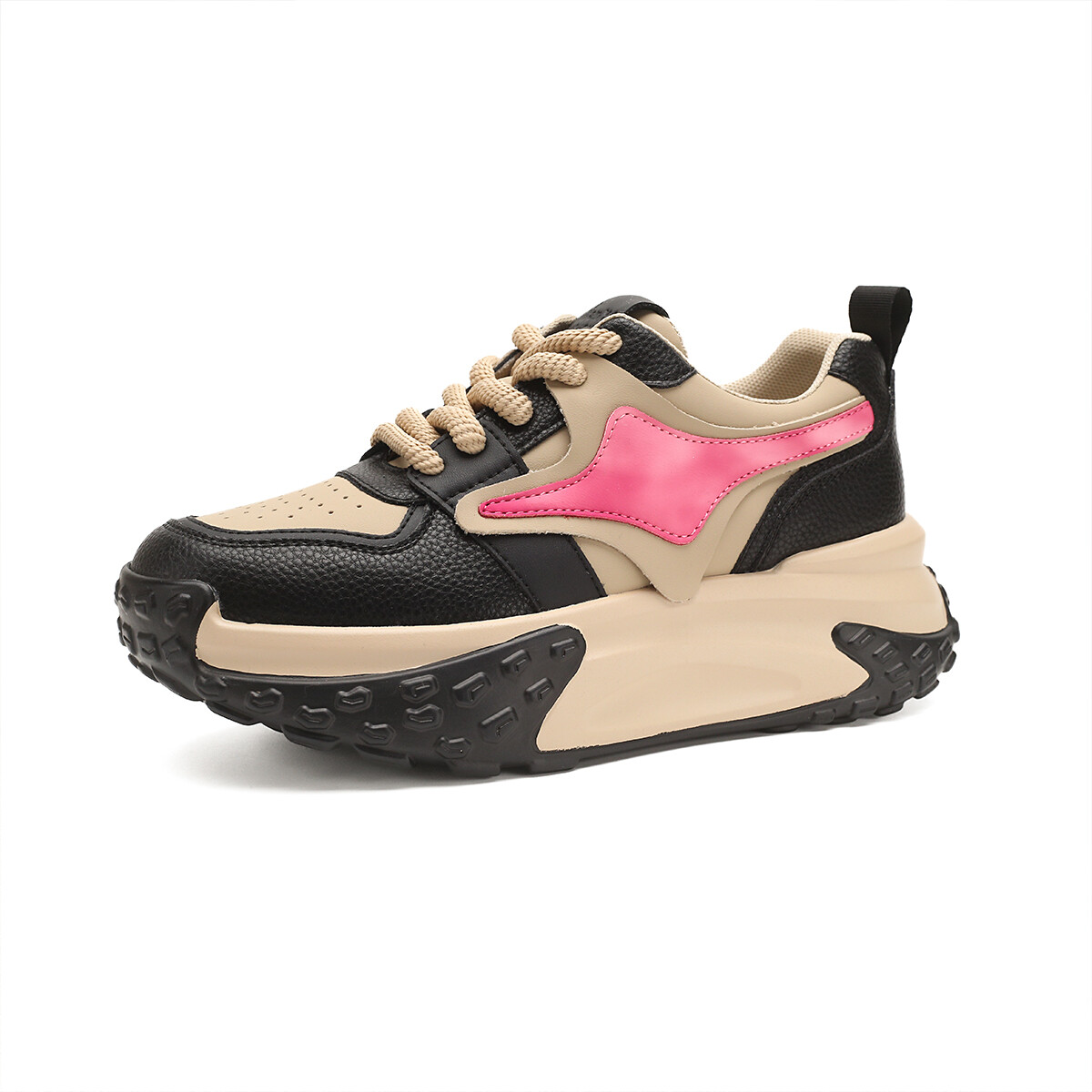 

Кроссовки D:FUSE SCANDINAVIA Chunky Sneakers Women's Low-top Red, черный/красный