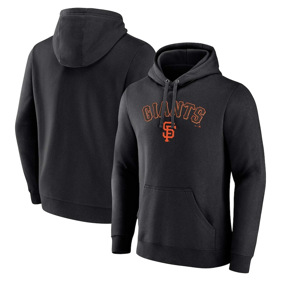 

Пуловер с капюшоном Fanatics Branded San Francisco Giants, черный
