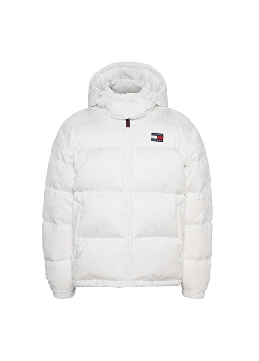 

Белое мужское пальто Tommy Jeans, Белый