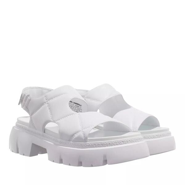 

Сандалии sun trekka quilted k-kross sandal Karl Lagerfeld, белый
