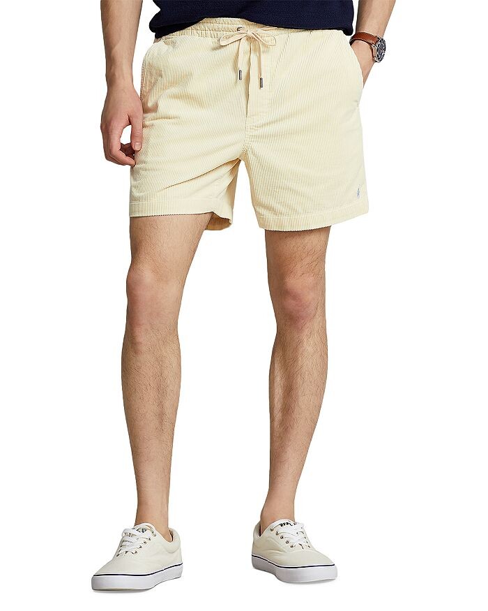 

6-дюймовые вельветовые шорты Polo Prepster Polo Ralph Lauren, бежевый