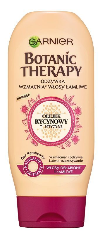 Garnier Botanic Therapy Olejek Rycynowy i Migdał Кондиционер для волос, 200 ml