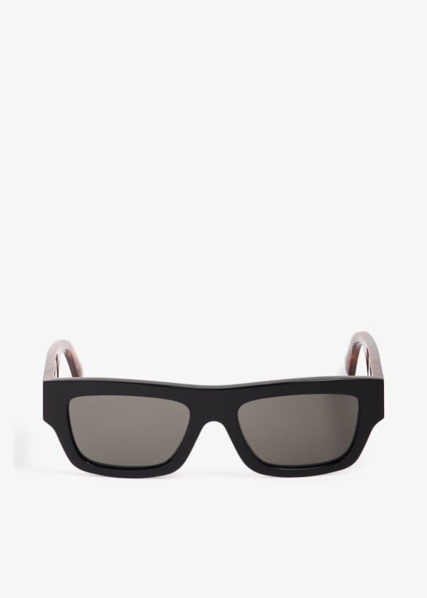 

Солнцезащитные очки Gucci Rectangular-Frame, черный