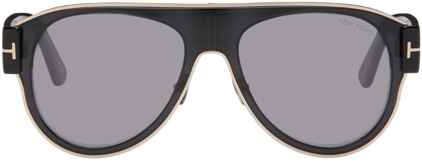 

Черные солнцезащитные очки Lyle-02 TOM FORD
