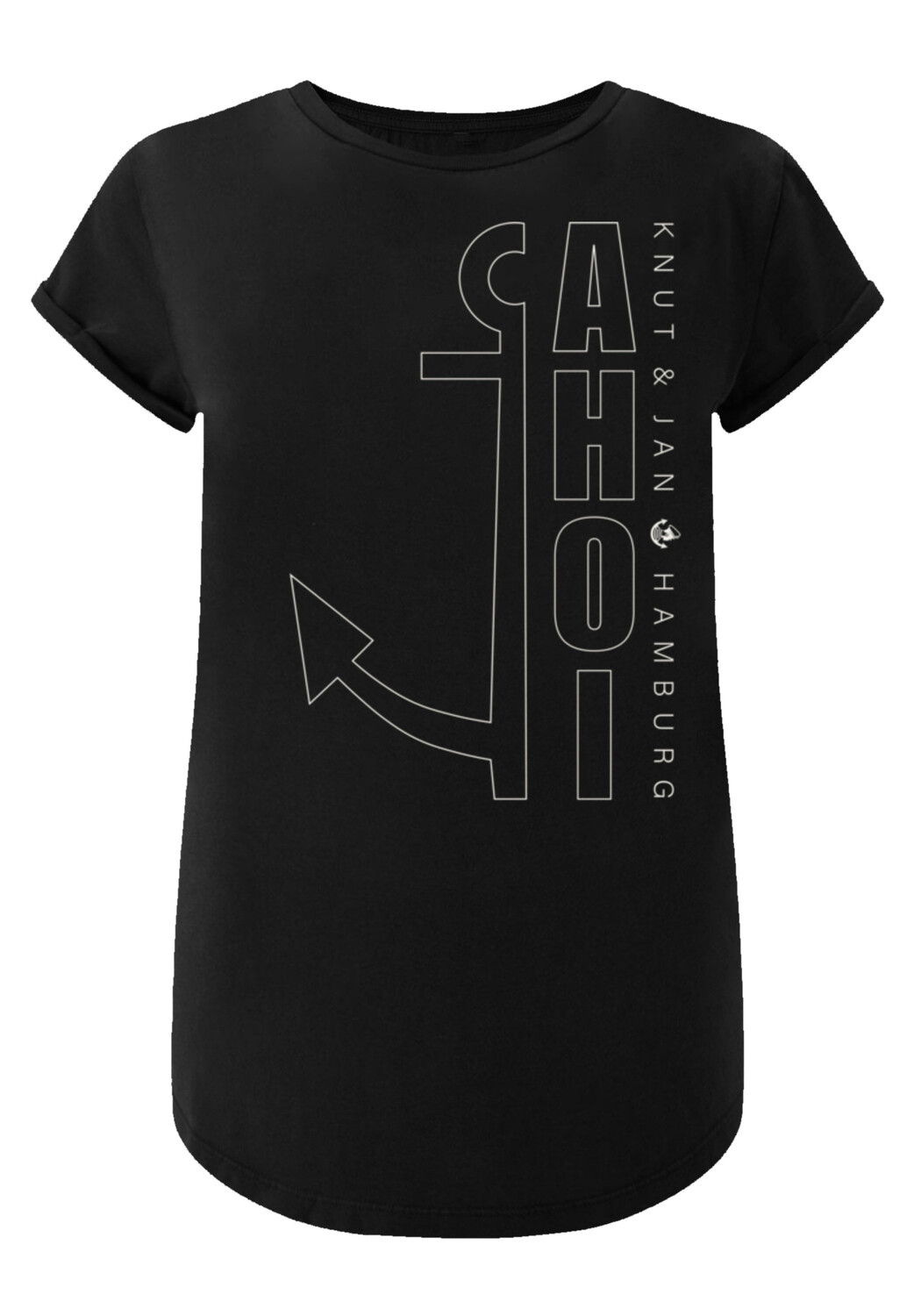 

Футболка F4NT4STIC Ahoi Anker Outlines, черный