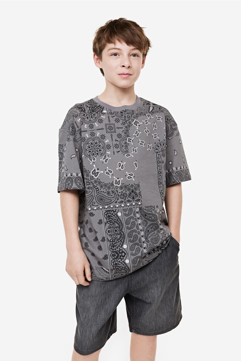 

Футболка из джерси с принтом H&M