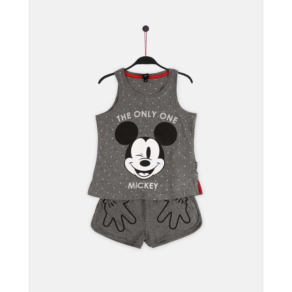 Пижама Disney Mickey Sleeveless, серый