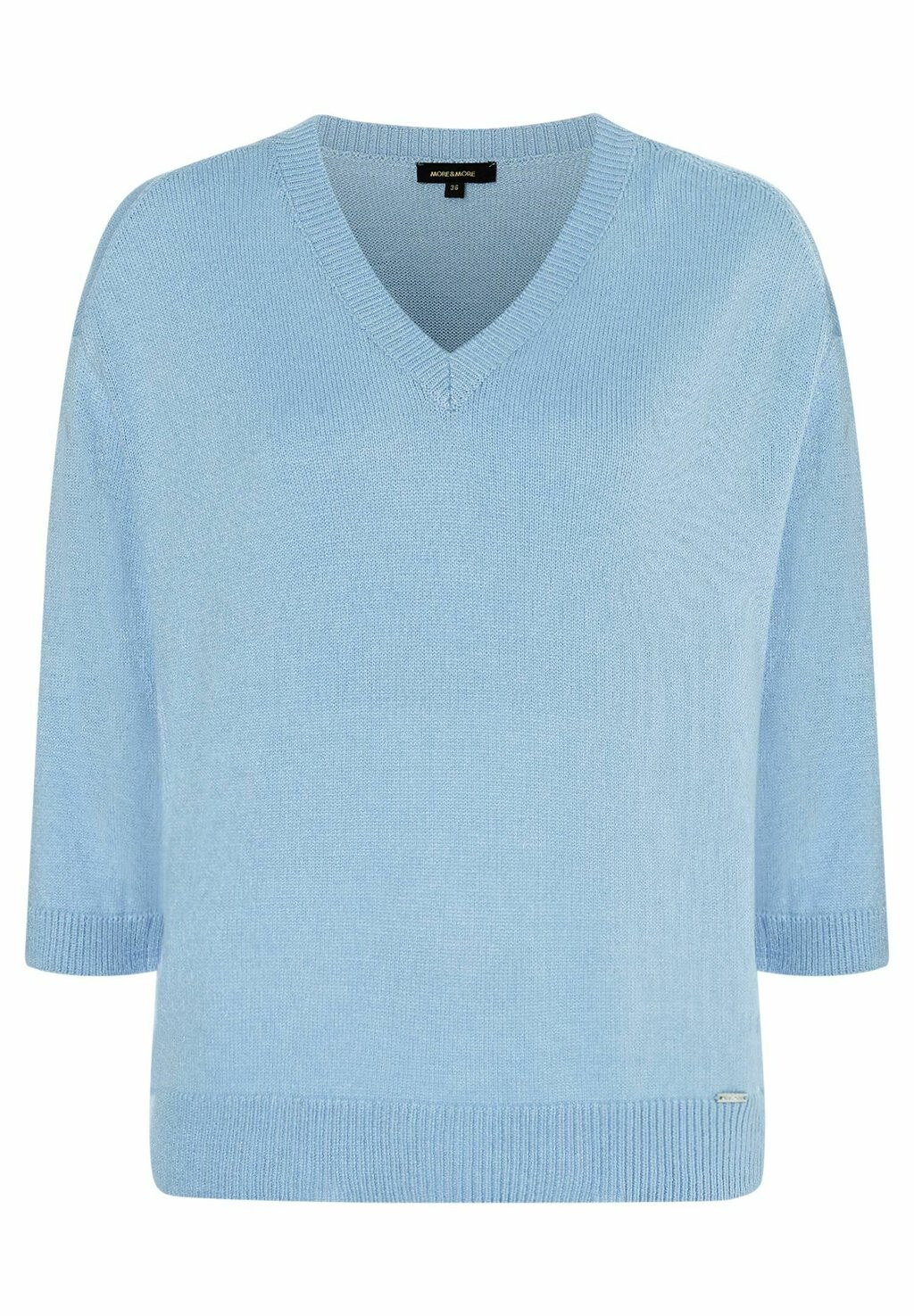 

Вязаный свитер V NECK More & More, цвет blau