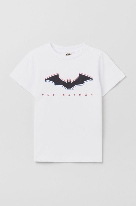 

Детская хлопковая футболка OVS, белый