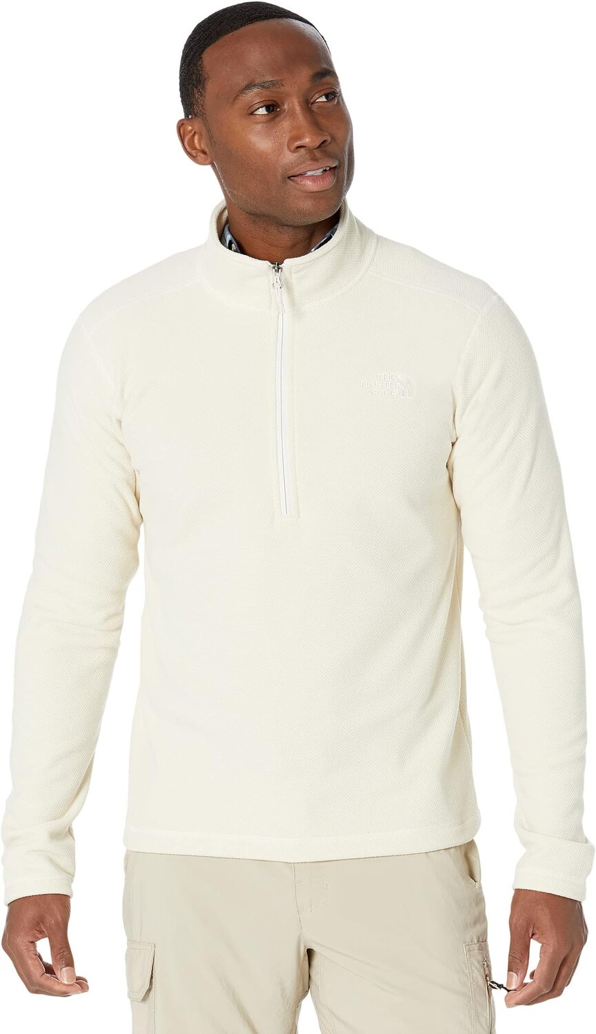 

Куртка Textured Cap Rock 1/4 Zip The North Face, цвет Gardenia White