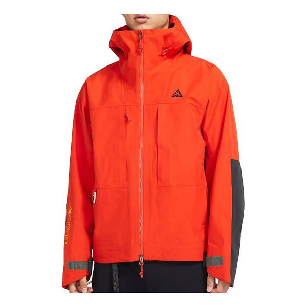 

Куртка Nike ACG GORE-TEX Misery Ridge Jacket Zipper hooded Orange, оранжевый