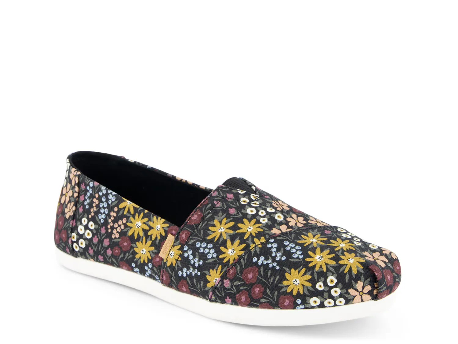 

Слипоны Alpargata Raw Edge Slip-On Toms, черный