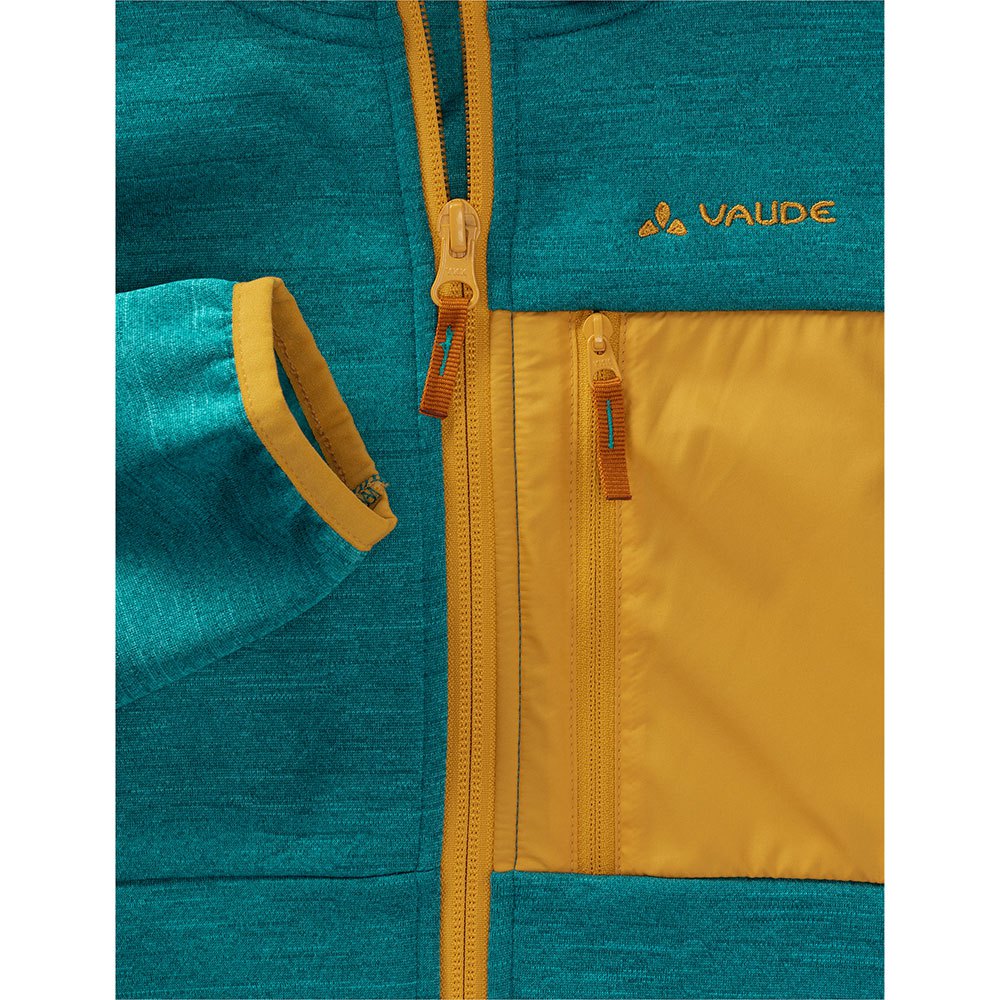 

Толстовка на молнии VAUDE Kikimora Hooded, зеленый