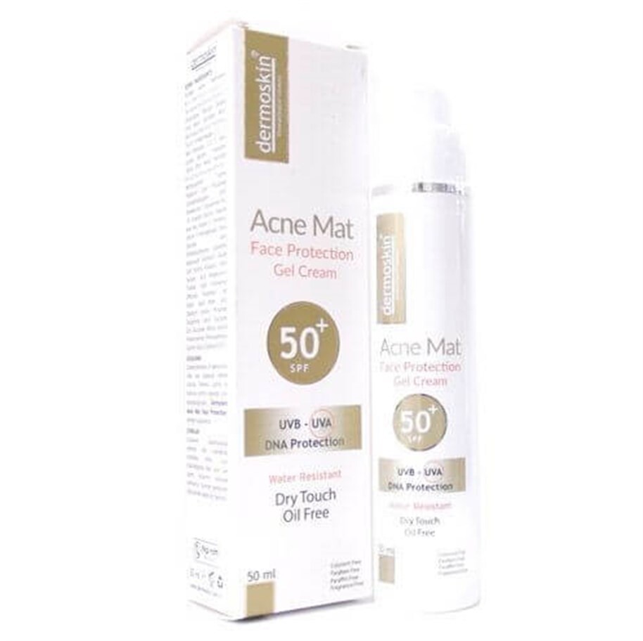 

Dermoskin Acne Matte Face Protection Gel Cream SPF50 +50 мл