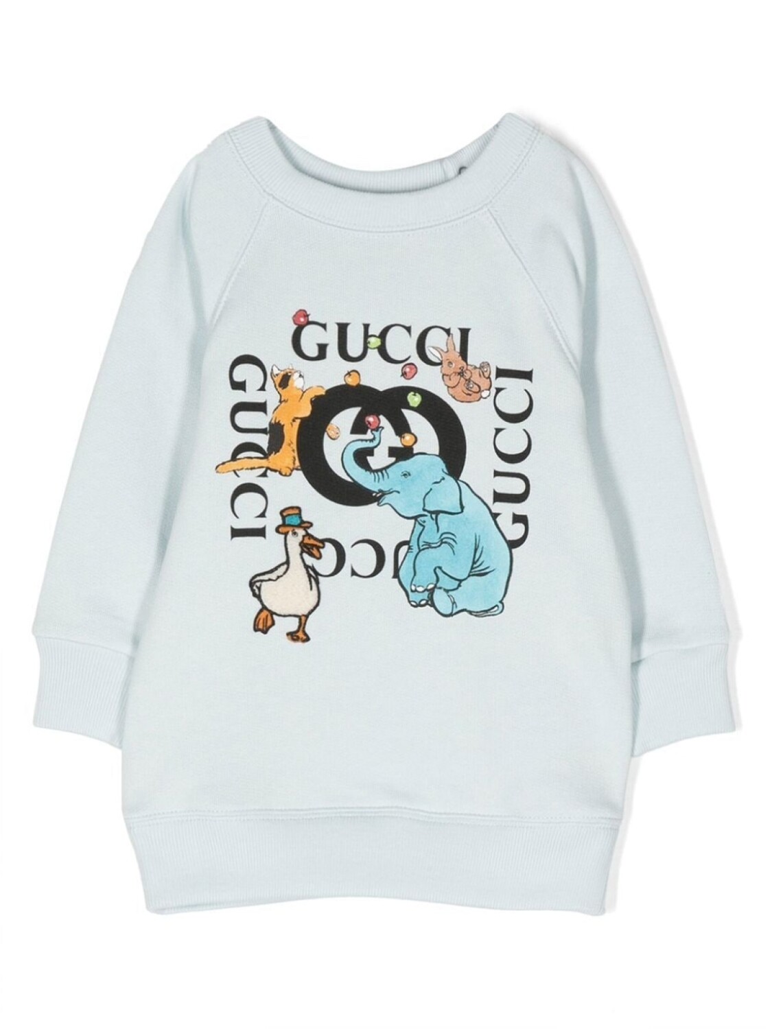 

Gucci Kids толстовка с логотипом, синий