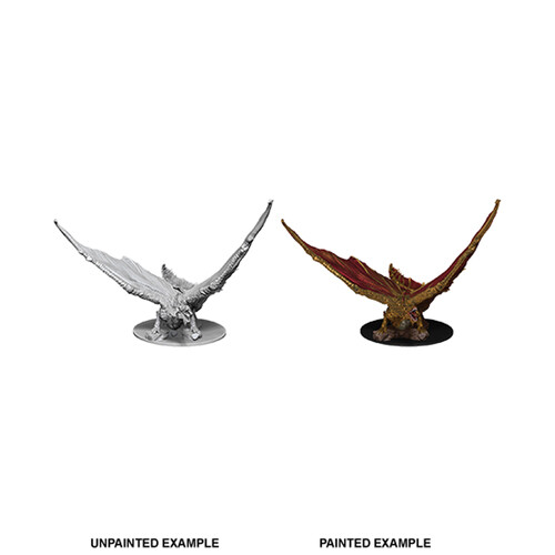 

Фигурки D&D Nolzur’S Marvelous Unpainted Miniatures: Young Brass Dragon WizKids
