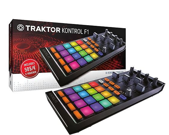 DJ-Контроллер Native Instruments Traktor Kontrol F1 native instruments komplete kontrol a49 миди клавиатуры