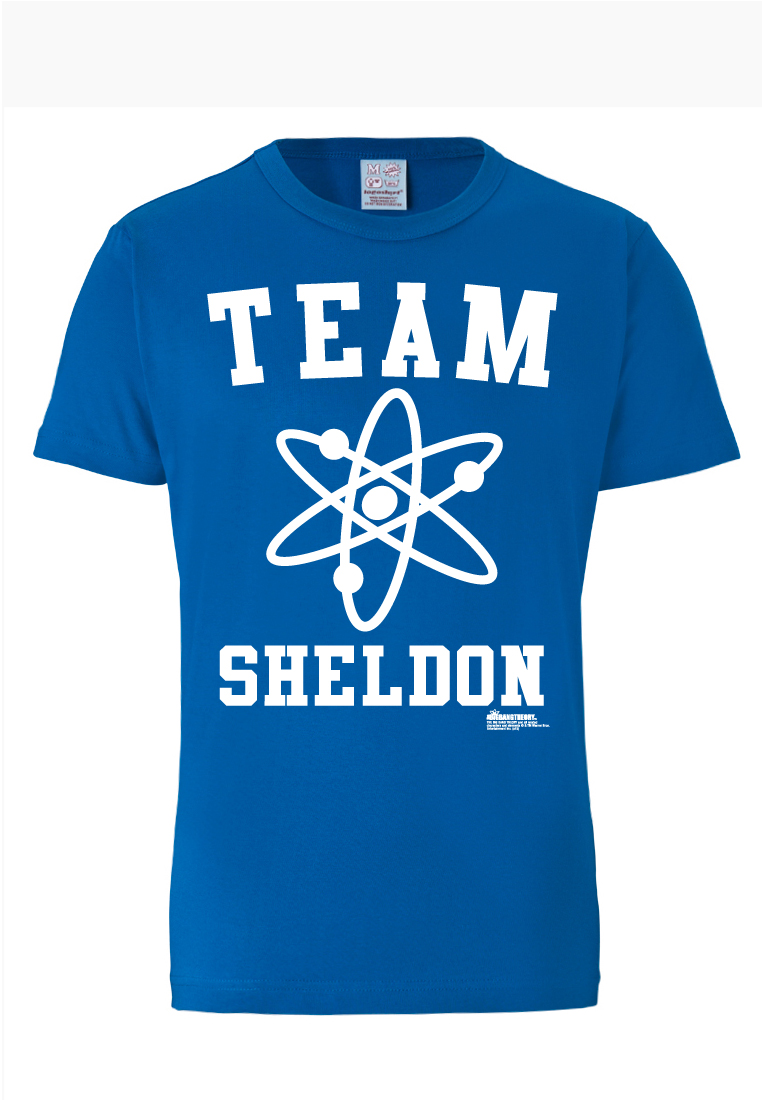 Футболка Logoshirt Team Sheldon, синий