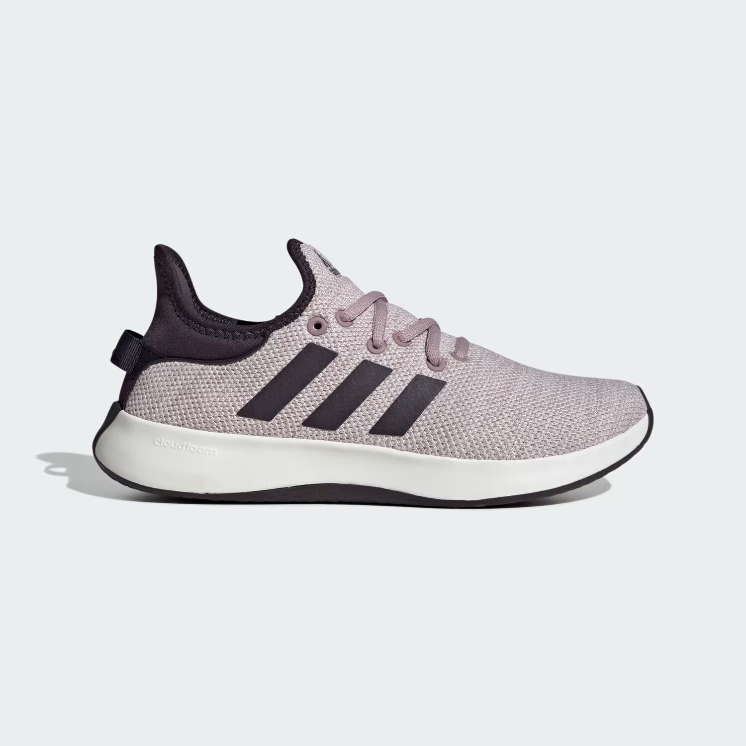 

Кроссовки Cloudfoam Pure Adidas, цвет Preloved Fig/Aurora Black/Almost Pink